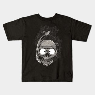 Skull Diver Kids T-Shirt